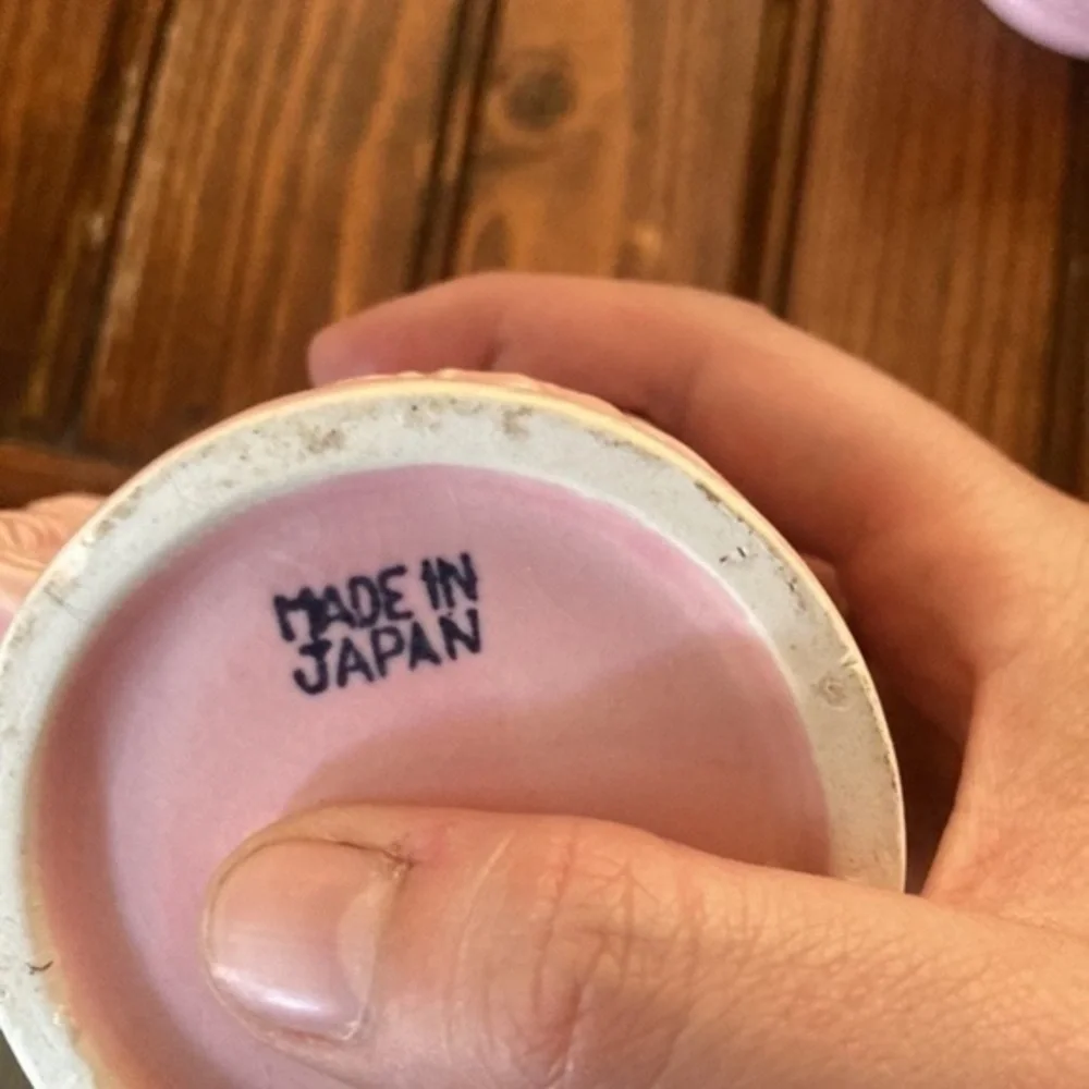 Vintage Japan Pink Mini Stein Set​